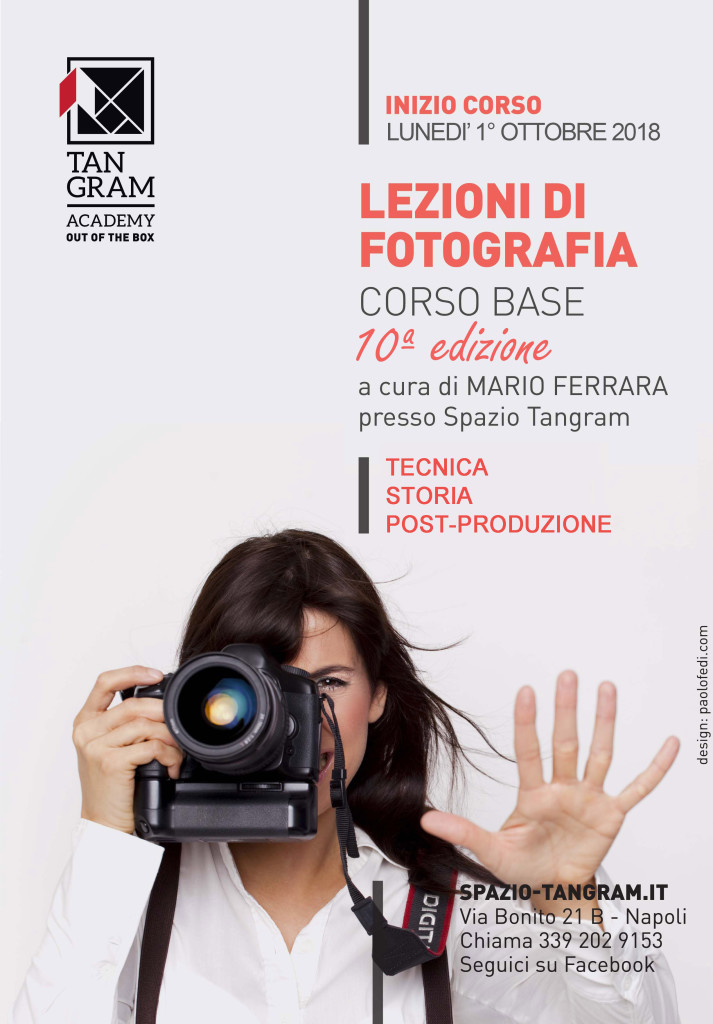 Corso Lezioni di fotografia con Mario Ferrara a Spazio Tangram