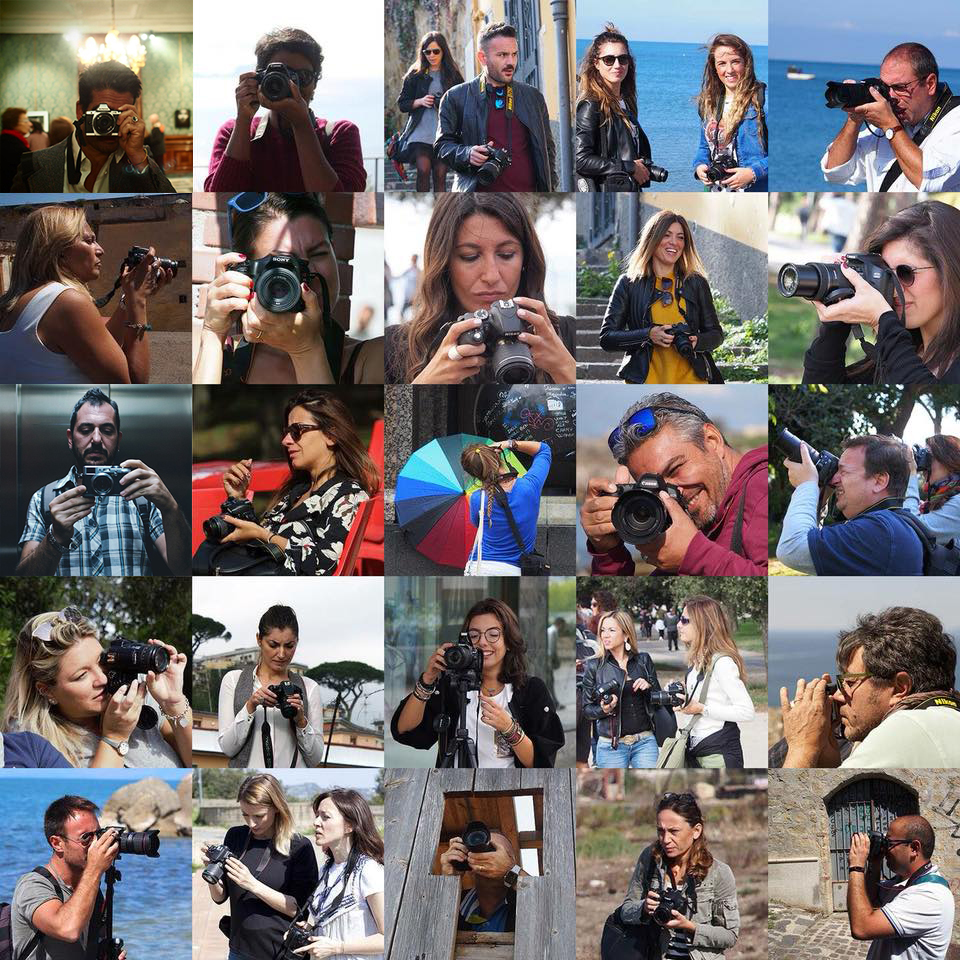 allievi dei corsi di fotografia a Napoli | Spazio Tangram