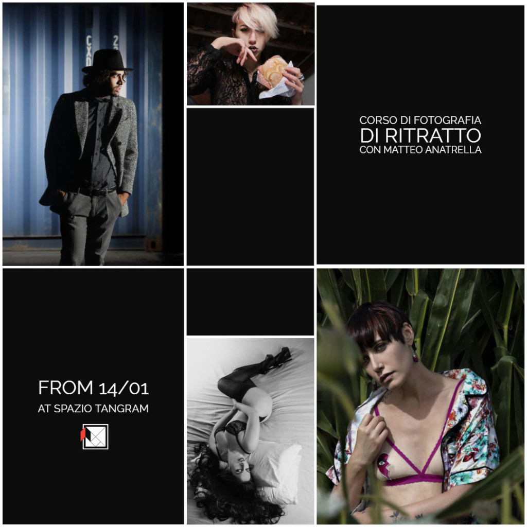 Corso di fotografia di ritratto con Matteo Anatrella