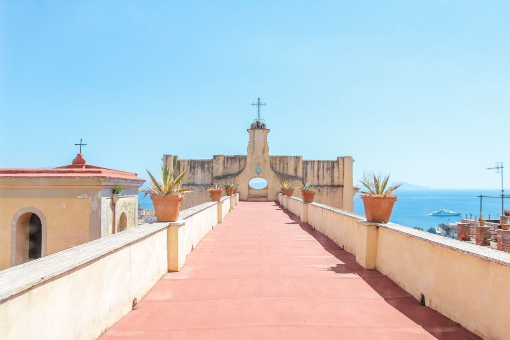 La terrazza panoramica di Casa Tolentino