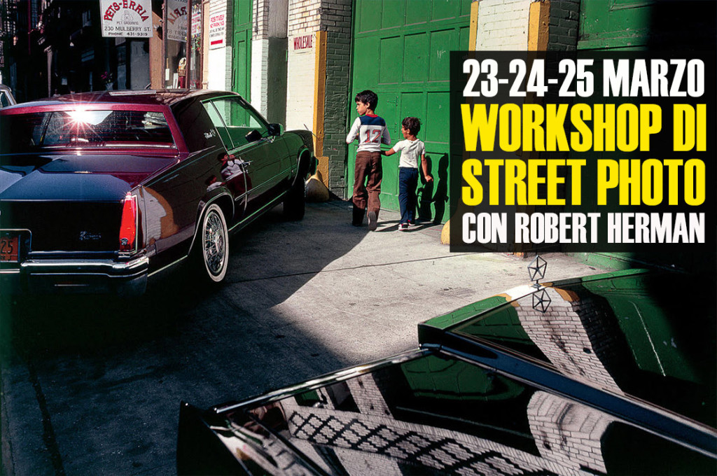 Workshop di street photography con Robert Herman