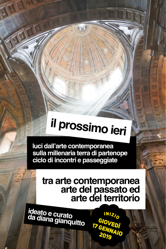 "il prossimo ieri" | ciclo di incontri di arte
