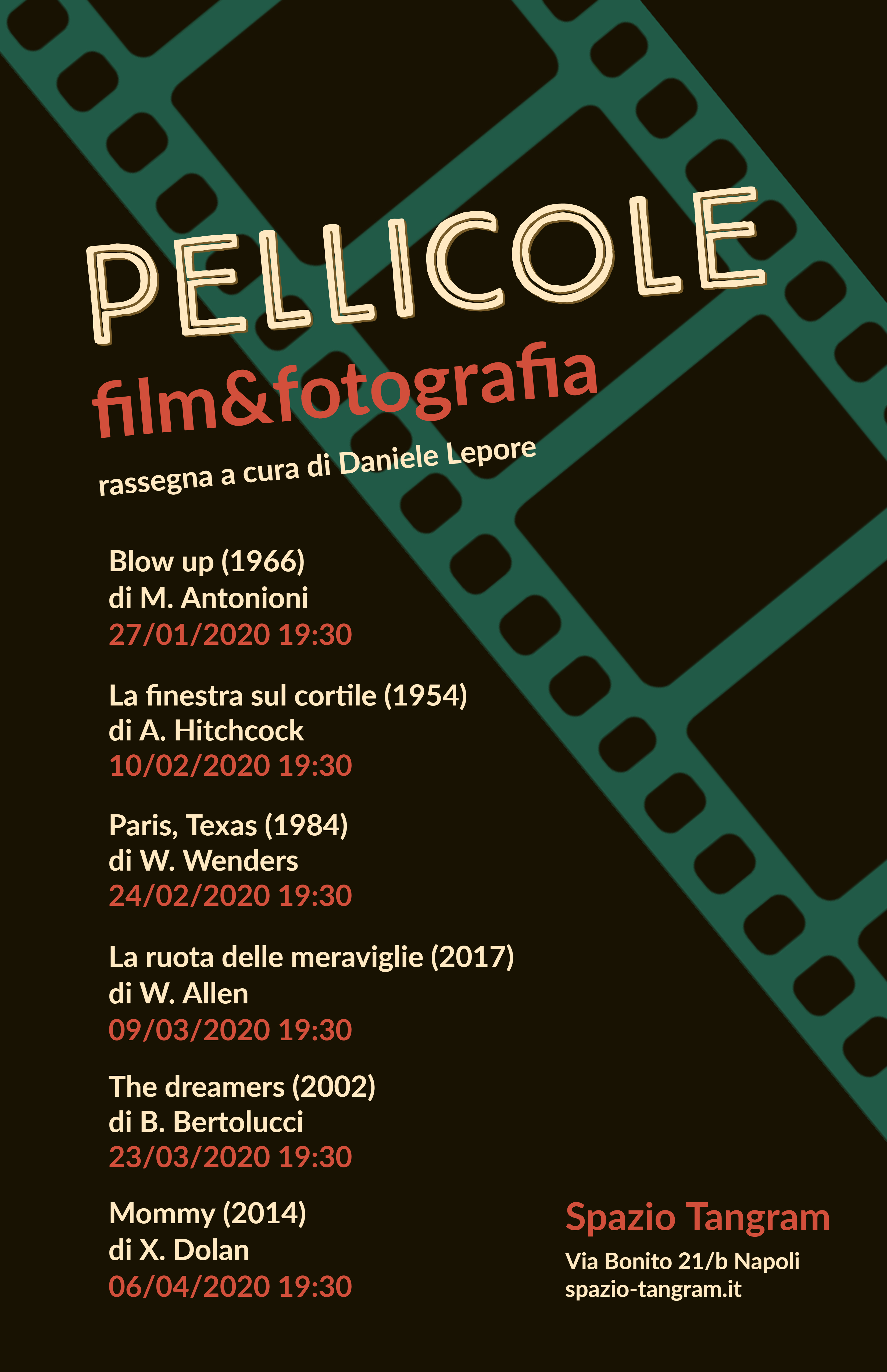 Rassegna cinematogrica Pellicole Film&Fotografia
