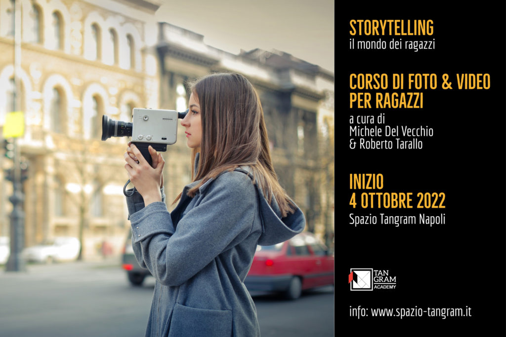 corso di fotografia & videomaking per ragazzi a Napoli