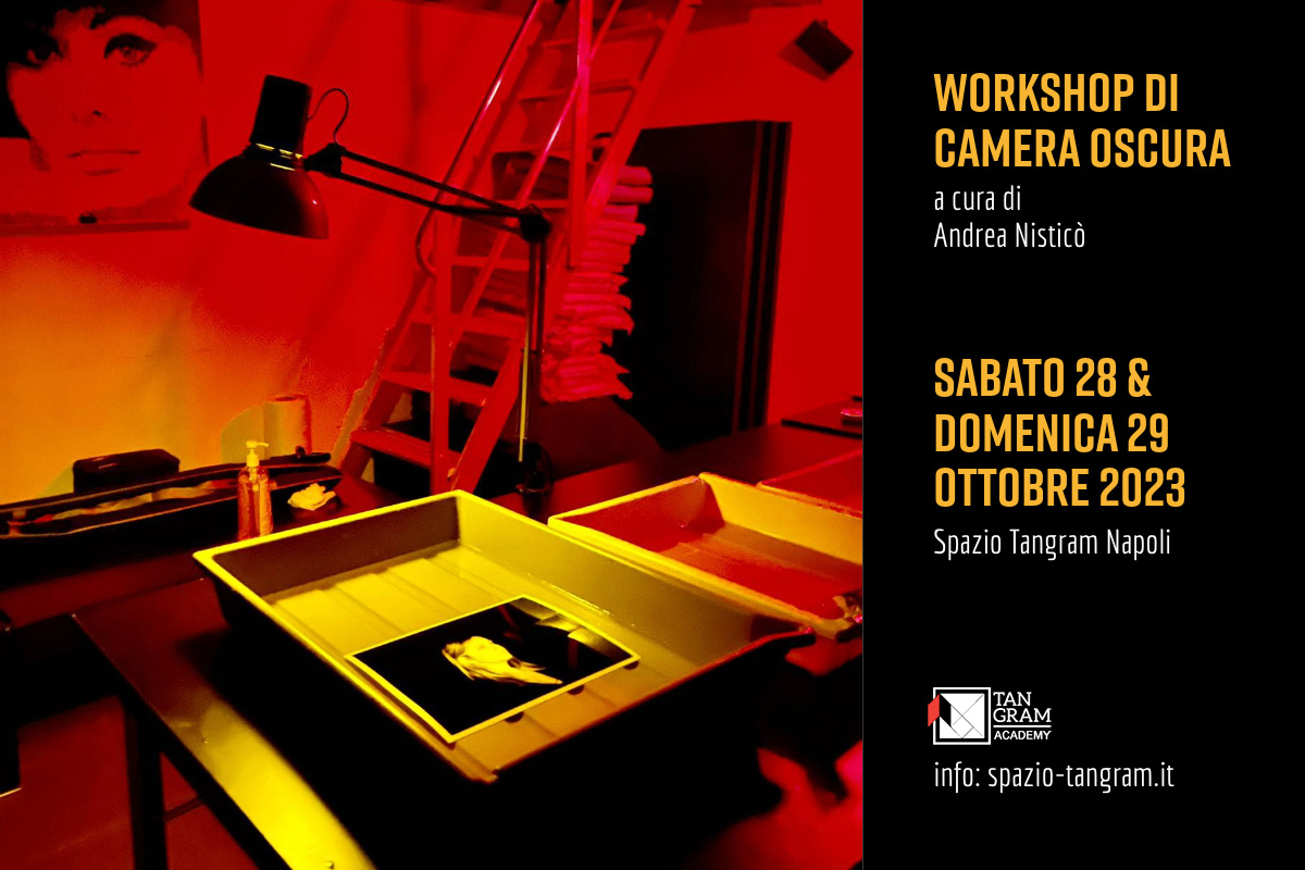 workshop di sviluppo e stampa in camera oscura