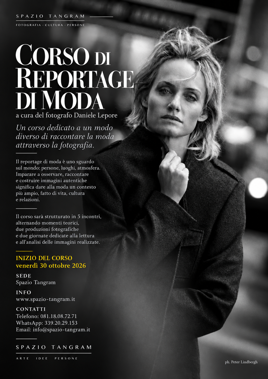 corso di fotografia di reportage di moda a Napoli